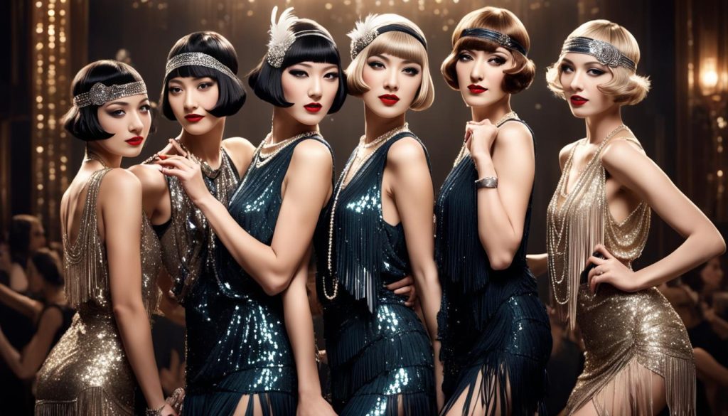 Flapper fashion